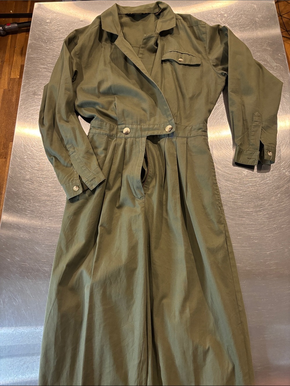 Eddie Bauer Olive Utility pant Suit